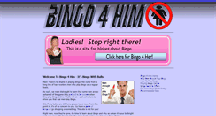 Desktop Screenshot of bingo4him.co.uk